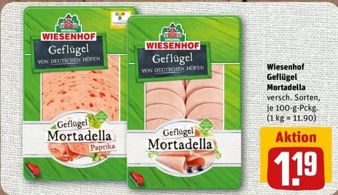 Geflügel Mortadella