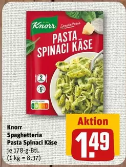 Knorr - Spaghetti Pasta Spinaci Käse