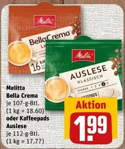 Bella Crema oder Auslese Kaffeepads