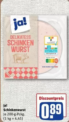 Schinkenwurst