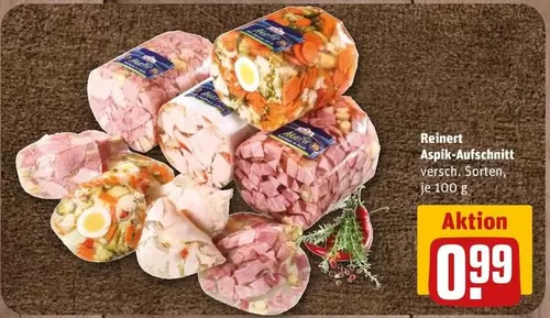 Aspik-Aufschnitt
