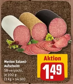 Metten Salami-Aufschnitt