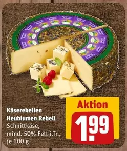 Käserebellen Heublumen Rebell Schnittkäse