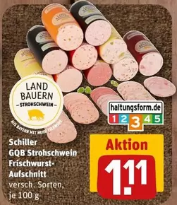 Frischwurst-Aufschnitt