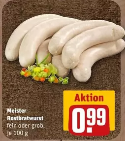 Meister Rostbratwurst fein oder grob
