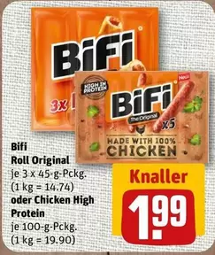 Roll Original or Chicken High Protein