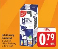 H-Vollmilch 3,5 % Fett