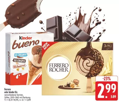 Kinder - Bueno or Eis