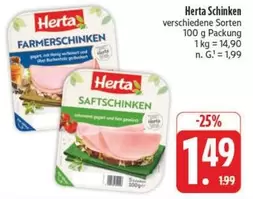 Schinken verschiedene Sorten