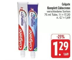 Colgate - Komplett Zahncreme