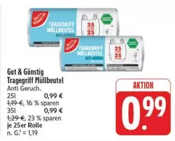 Tragegriff Müllbeutel