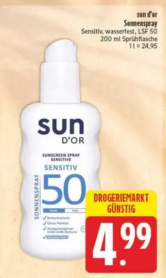 Sonnenspray Sensitiv LSF 50