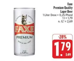 Premium Quality Lager Beer