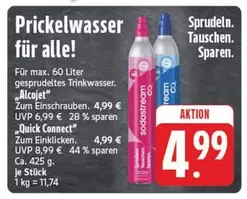 Sodastream - Prickelwasser für alle!