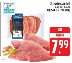 Schweineschnitzel aus der Keule