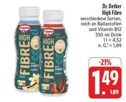 Dr Oetker - High Fibre Drink