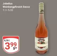 Weinbergpfirsich Secco