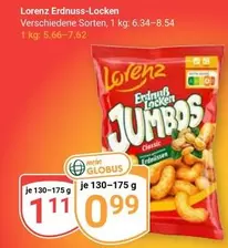 Erdnuss-Locken Jumbos Classic