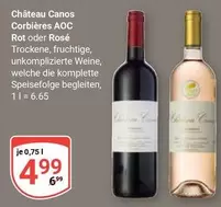 AOC - Corbières  Rot oder Rosé