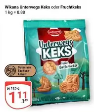 Unterwegs Keks oder Fruchtkeks