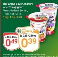 Bauer -  Joghurt oder Trinkjoghurt