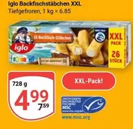 Backfischstäbchen XXL