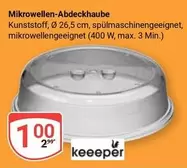 Mikrowellen-Abdeckhaube
