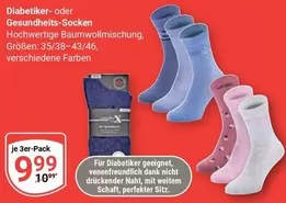 Diabetiker- oder Gesundheits-Socken