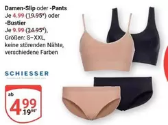Schiesser - Damen-Slip oder Pants - Bustier