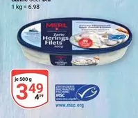 Zarte Heringsfilets