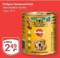 Pedigree - Hundenassfutter Verschiedene Sorten