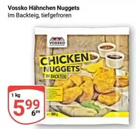 Hähnchen Nuggets Im Backteig, tiefgefroren