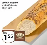 Baguette Mit Pfefferkruste