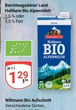 Berchtesgadener Land - Haltbare Bio Alpenmilch