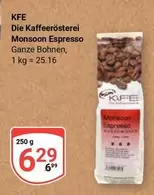 Monsoon Espresso Ganze Bohnen
