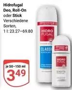 Deo, Roll-On oder Stick