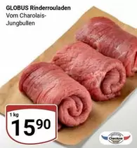 Rinderrouladen Vom Charolais-Jungbullen