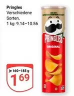 Pringles - Verschiedene Sorten
