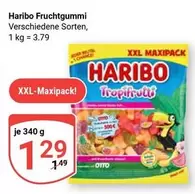 Haribo - Fruchtgummi Verschiedene Sorten