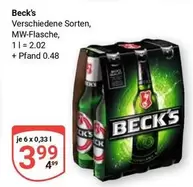 Verschiedene Sorten, MW-Flasche