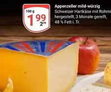 Appenzeller mild-würziger Schweizer Hartkäse