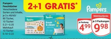 Pampers - Feuchttücher