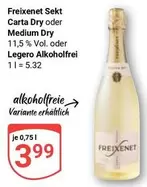 Freixenet - Sekt Carta Dry oder Medium Dry