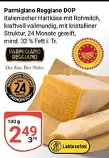 Parmigiano Reggiano DOP Italienischer Hartkäse
