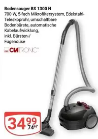 Bodenstaubsauger BS 1300 N