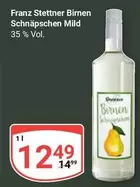 Franz Stettner Birnen Schnäpschen Mild