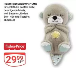 Fisher Price - Plüschfigur Schlummer-Otter