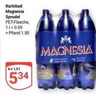 Magnesia Sprudel PET-Flasche