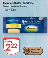 Heinrichsthaler Stückkäse
