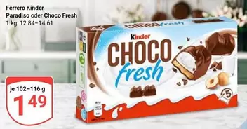 Kinder - Choco Fresh